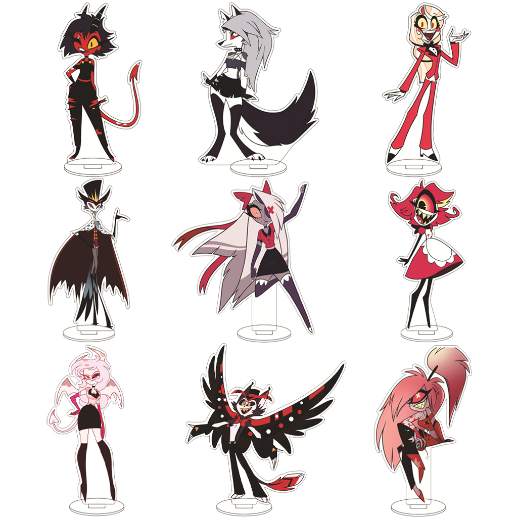 Figma Stand Set - 16CM Anime Hazbin Hotel Charlie Morningstar