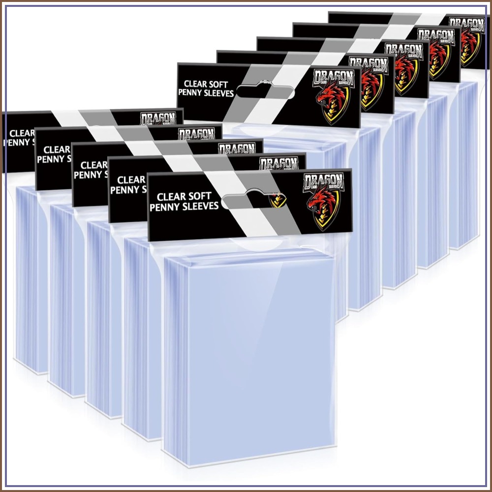 Card Penny Sleeve - 1000 Adet Kart Kılıfı, Ticari Kartlar