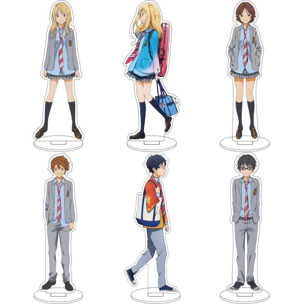 Figma Stand Set - 16 CM Anime Nisan ayında senin