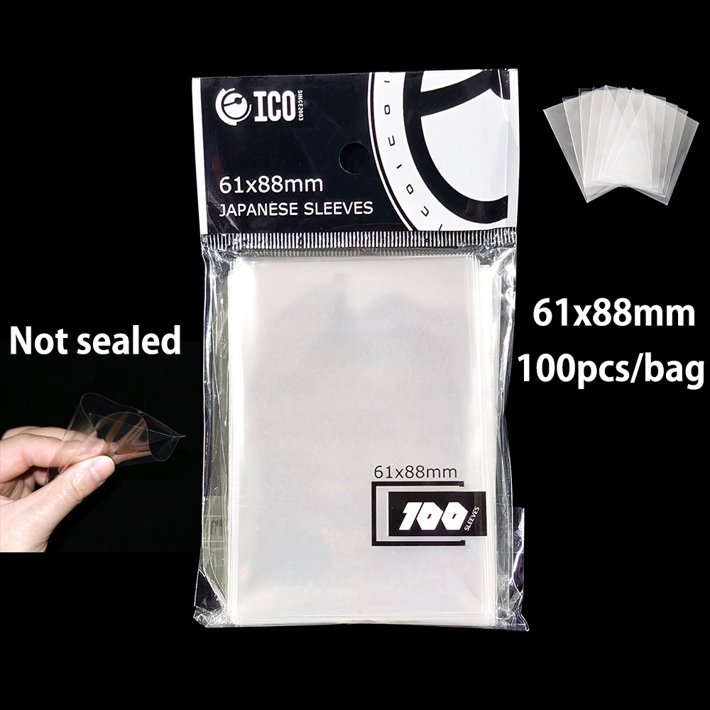 Card Penny Sleeve - 100 adet/paket Yüksek Kaliteli Şeffaf Kart