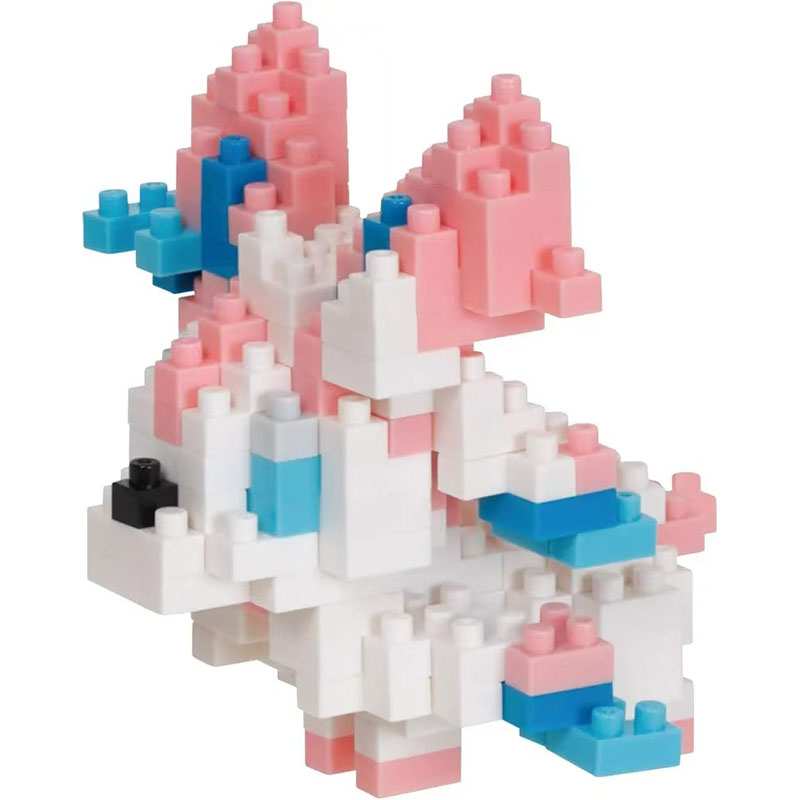 Building Block Mini - Kawaii Nanoblock Orijinal Pokemon Eevee Kör