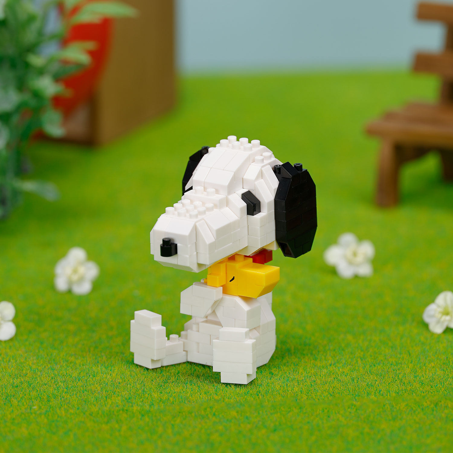 Building Block Mini - Nanoblock Fıstık Serisi Joe Cool Orijinal