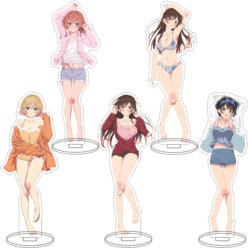 Figma Stand Set - 16CM Anime Figürü Kiralık Kız Arkadaşı