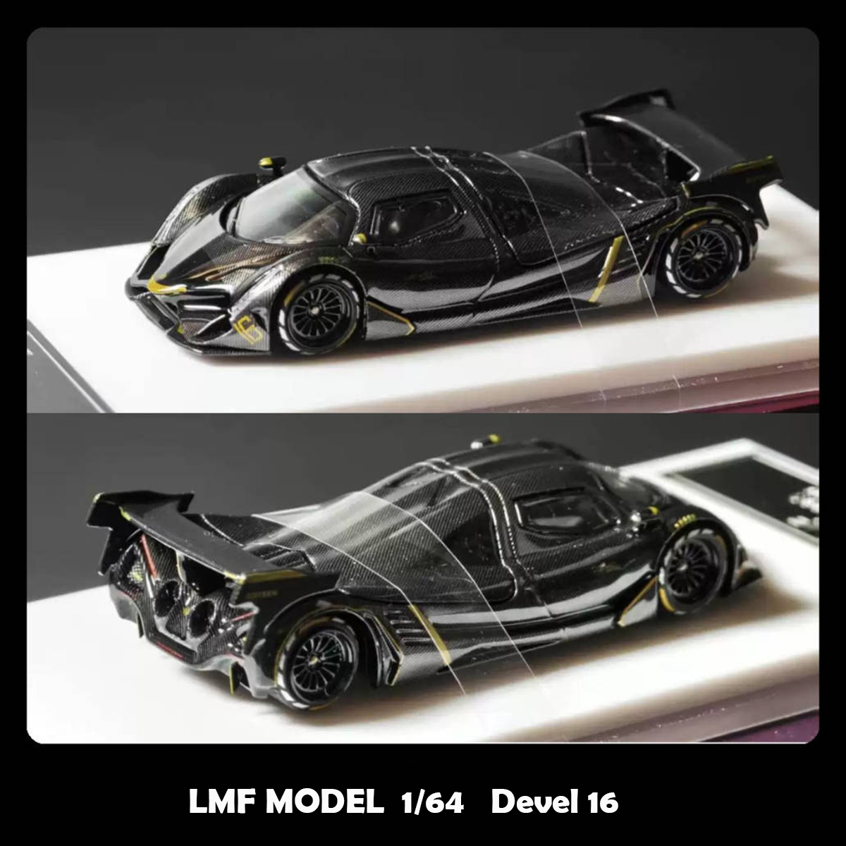 Die Cast Car 1 64 - LMF Model 1:64 Devel 16 Hypercar