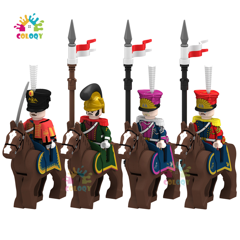 Lego Minifigure Holder - Çocuk Oyuncakları Napolyon Süvari Yapı Taşları