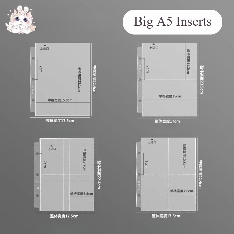 Card Penny Sleeve - MEET YX 10 adet Büyük A5