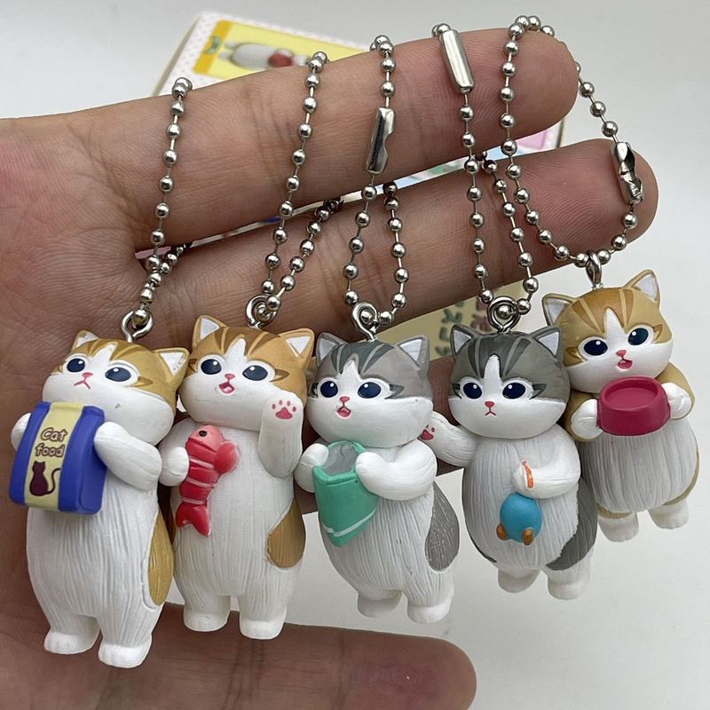 Action Figure Stand - Mofusand Kawaii Kedi Anahtarlık Kör Kutu