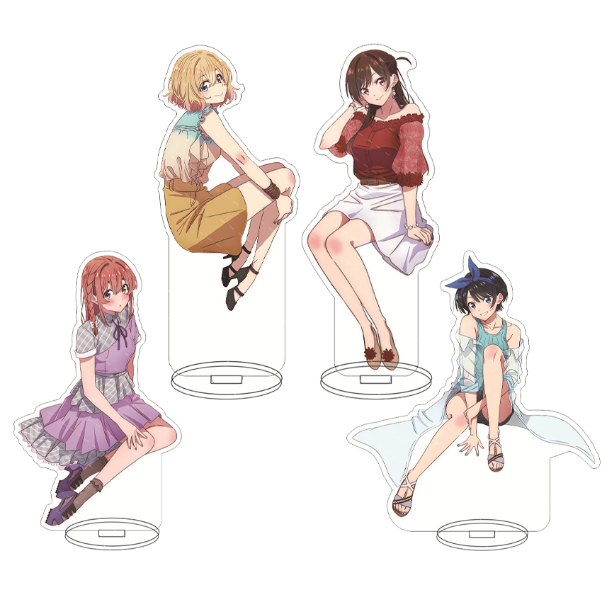 Figma Stand Set - 16CM Anime Figürü Kiralık Kız Arkadaşı