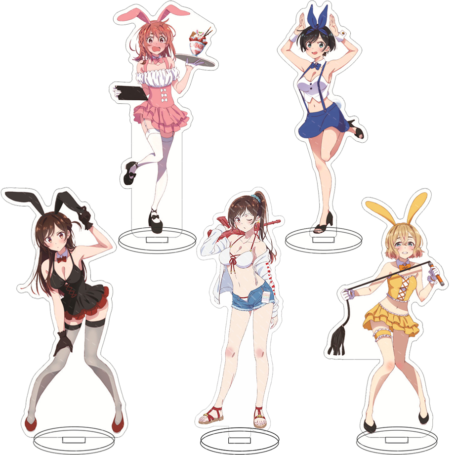 Figma Stand Set - 16CM Anime Figürü Kiralık Kız Arkadaşı