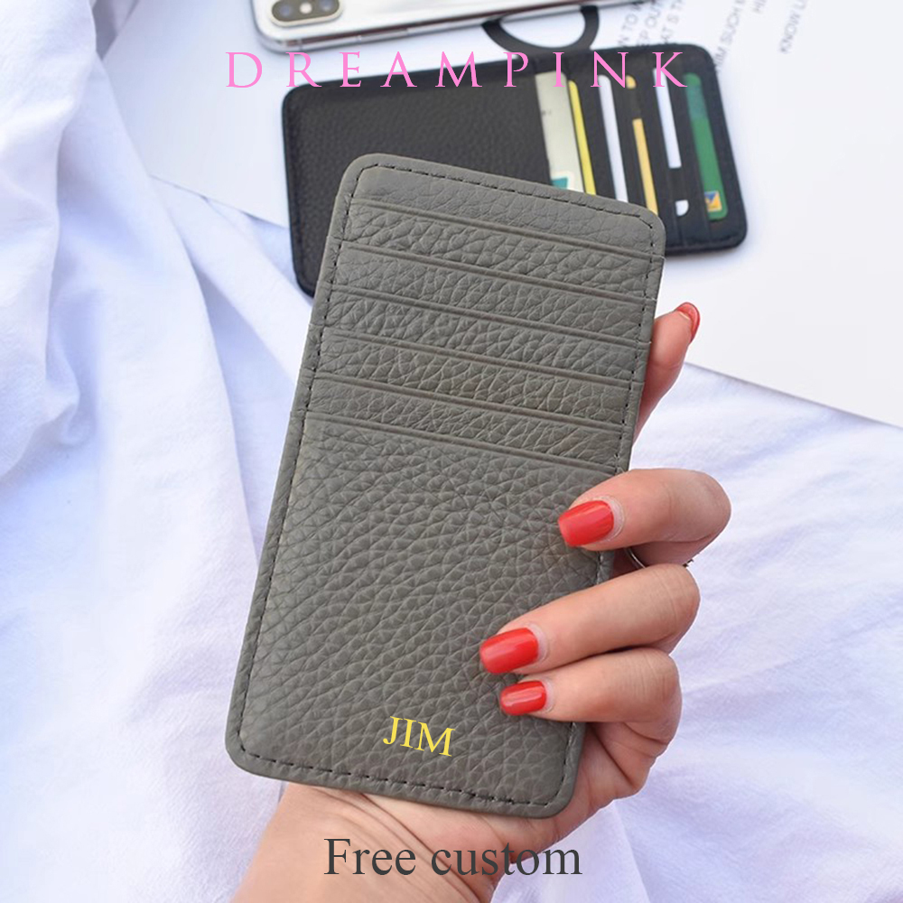 Card Top Loader - Lüks özel ad harfleri dana kartı
