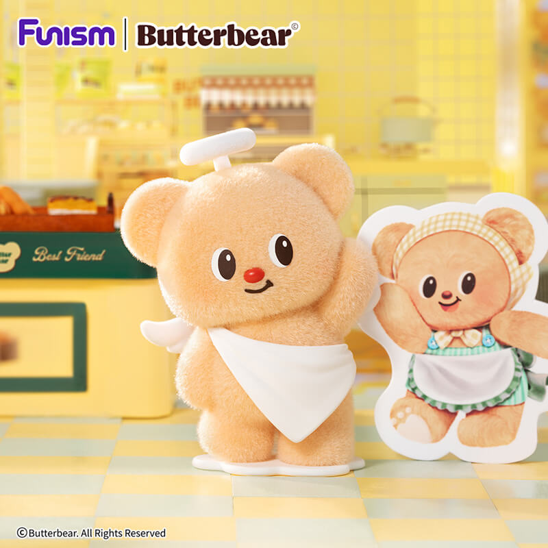 Vinyl Figure Blank - FUNISM Butterbear Mutlu Günler Serisi Trendy