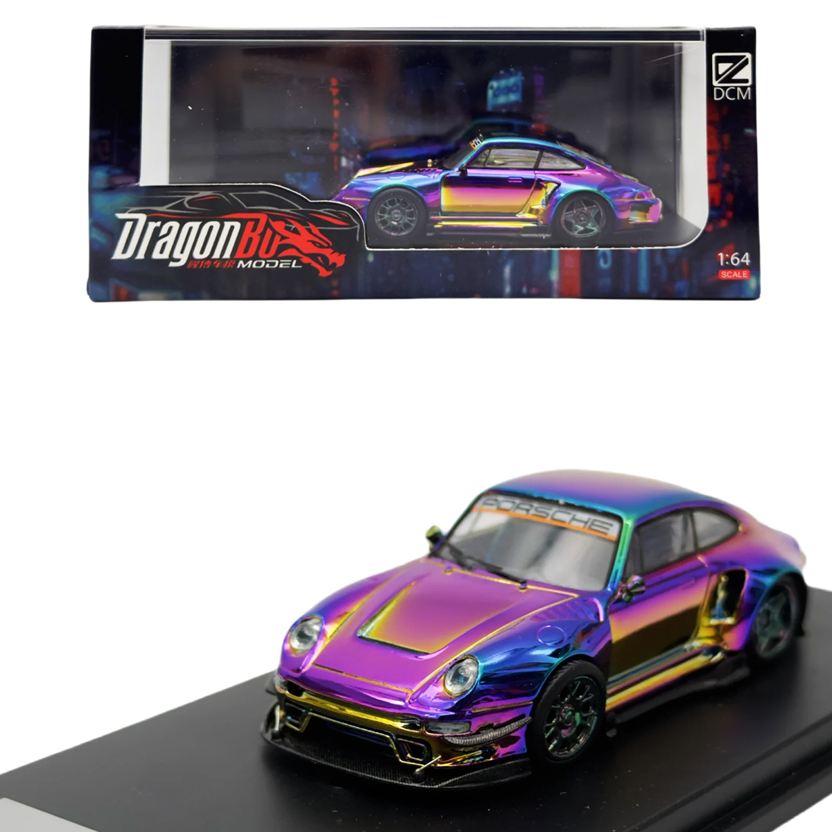 DRAGONBO x DCM 1:64 Porsche 99 - Die Cast Car 1 64 incelemesi ve fiyatı