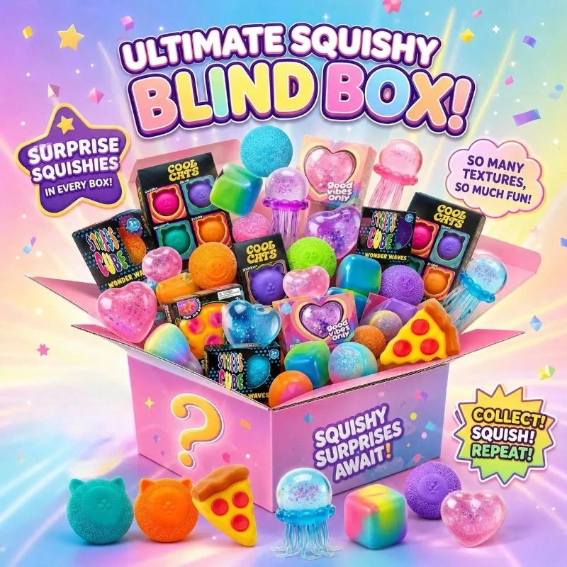 2026 yeni çeşitli kalamar şeki - Mystery Box Blind Bag incelemesi ve fiyatı