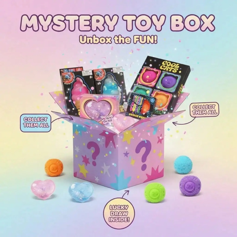 2026 yeni çeşitli kalamar şeki - Mystery Box Blind Bag incelemesi ve fiyatı