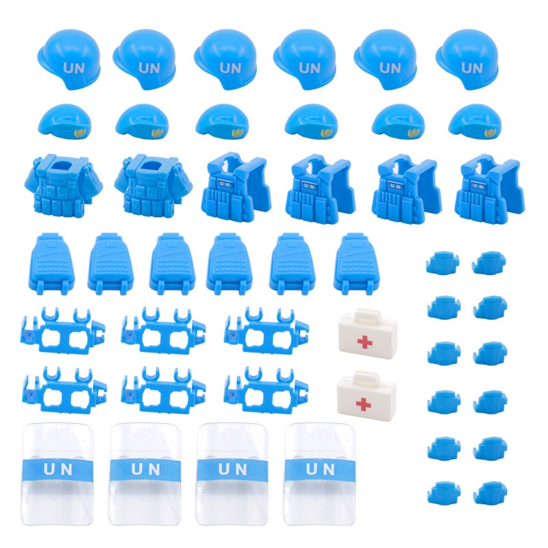 UN barış Forc bere kurşun geçi - Lego Minifigure Holder incelemesi ve fiyatı