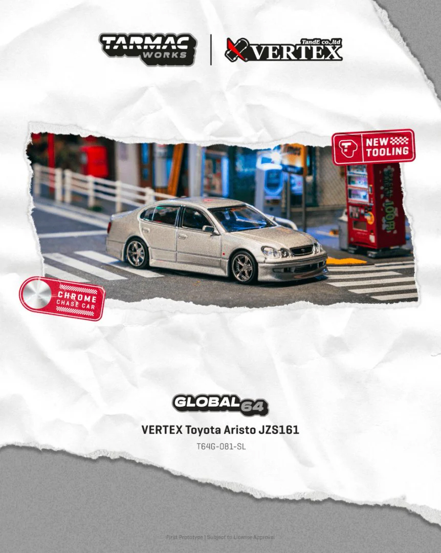 Tarmac Works 1:64 VERTEX Toyot - Die Cast Car 1 64 incelemesi ve fiyatı