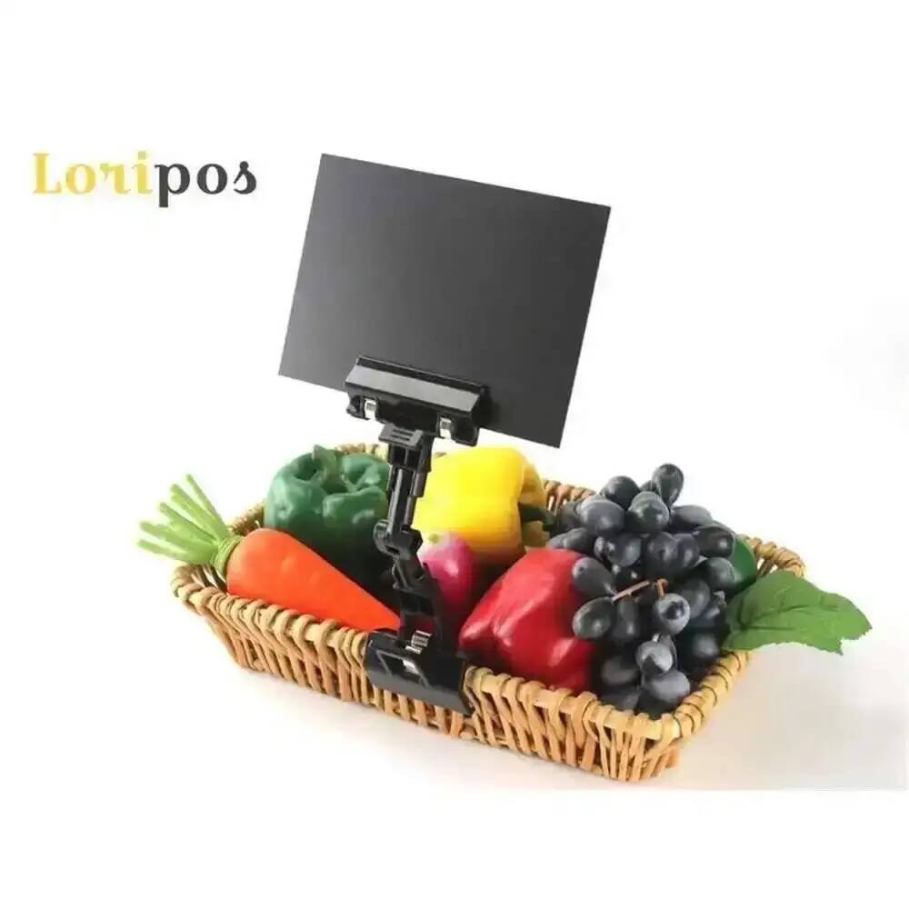PVC Kart Siyah Tahta Raf Etike - Pop Display Shelf incelemesi ve fiyatı