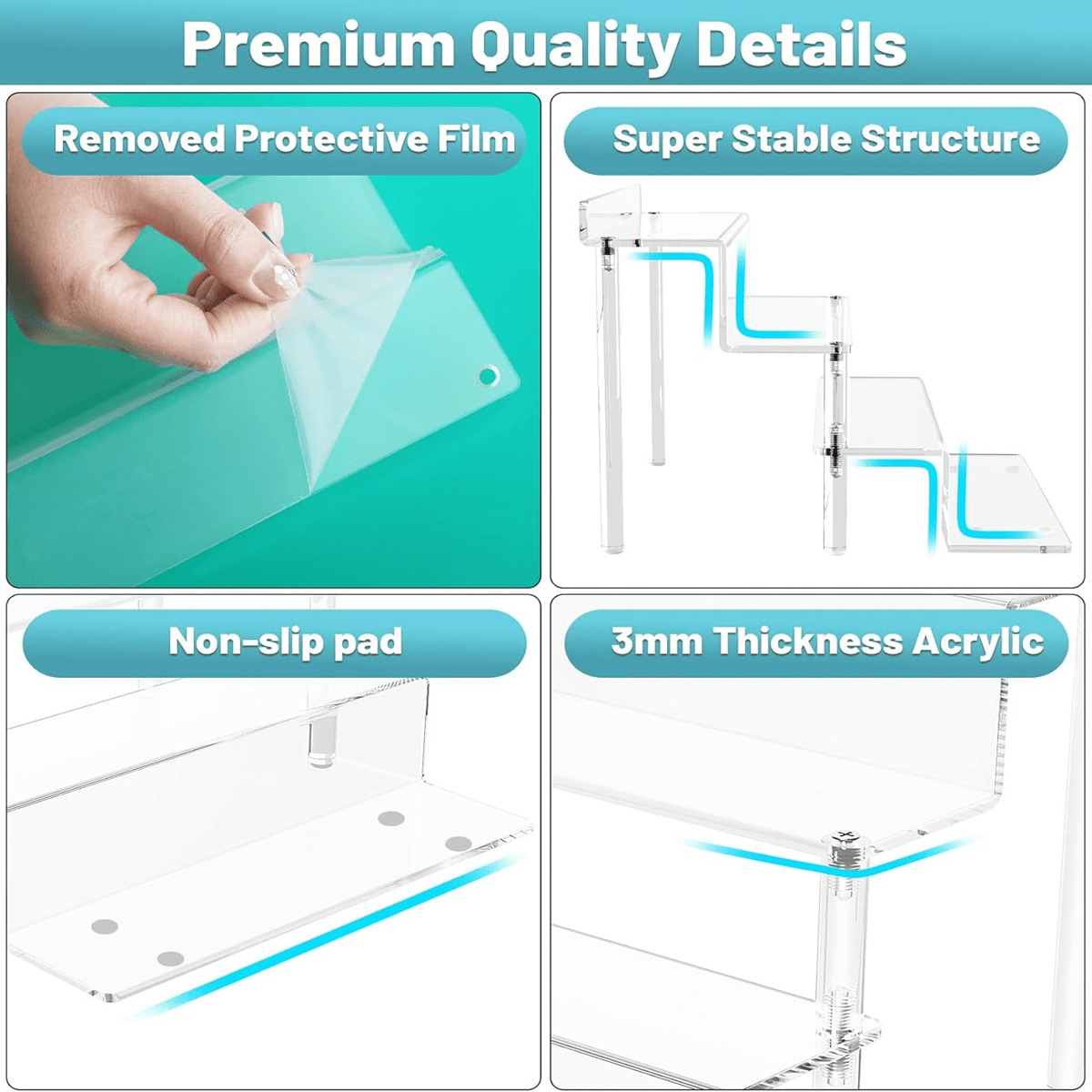 Akrilik Yükseltici Ekran Stand - Pop Display Shelf incelemesi ve fiyatı