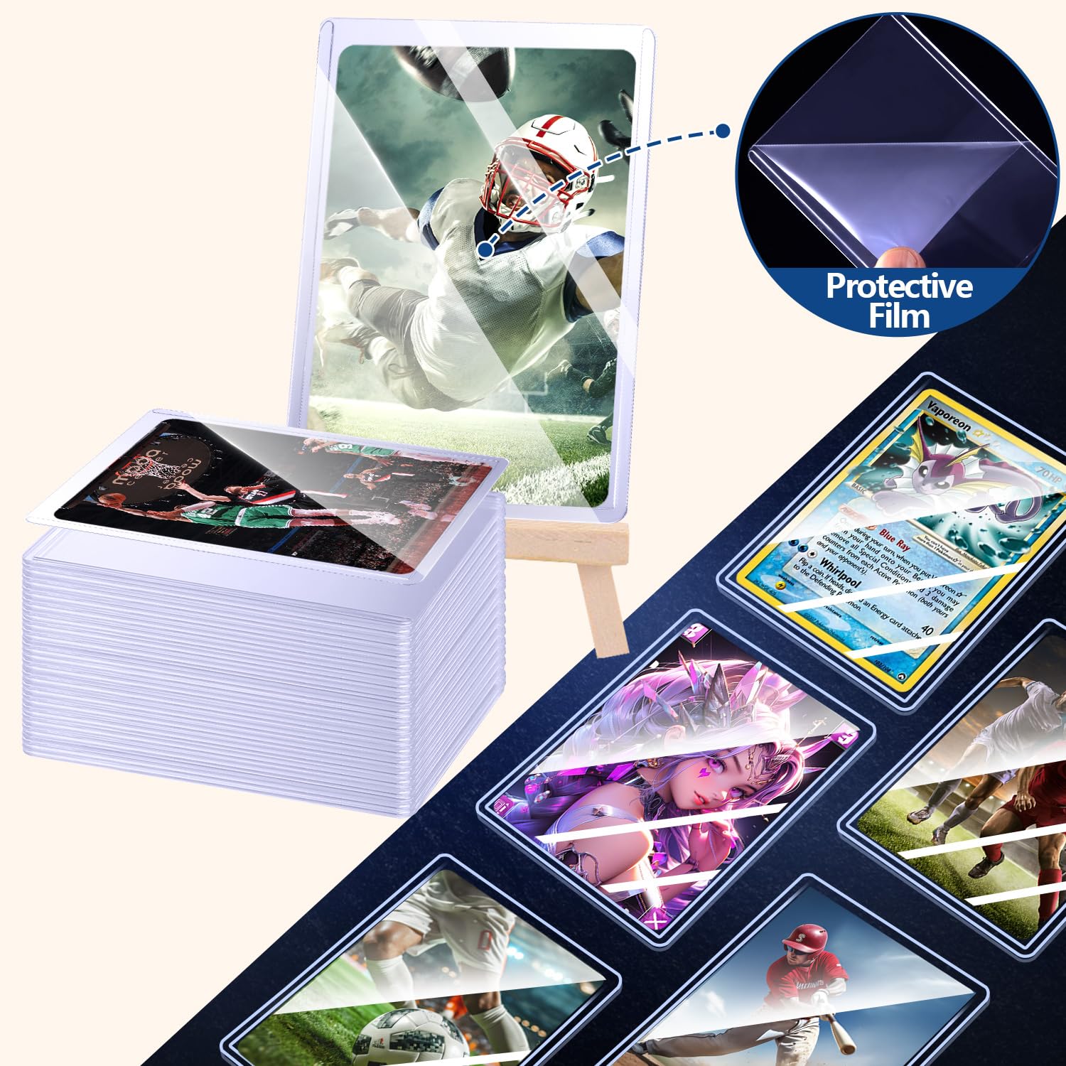 25-100 adet sert kart kollu çi - Card Penny Sleeve incelemesi ve fiyatı