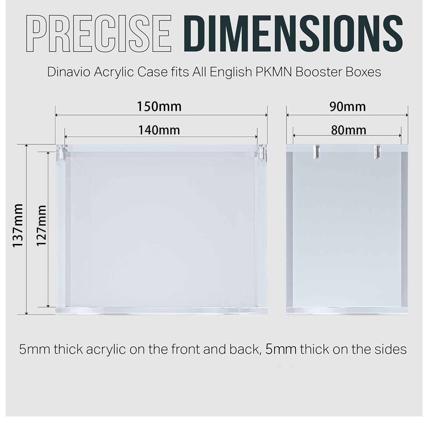 %99 UV korumalı Manyetik Moder - Display Case Acrylic incelemesi ve fiyatı