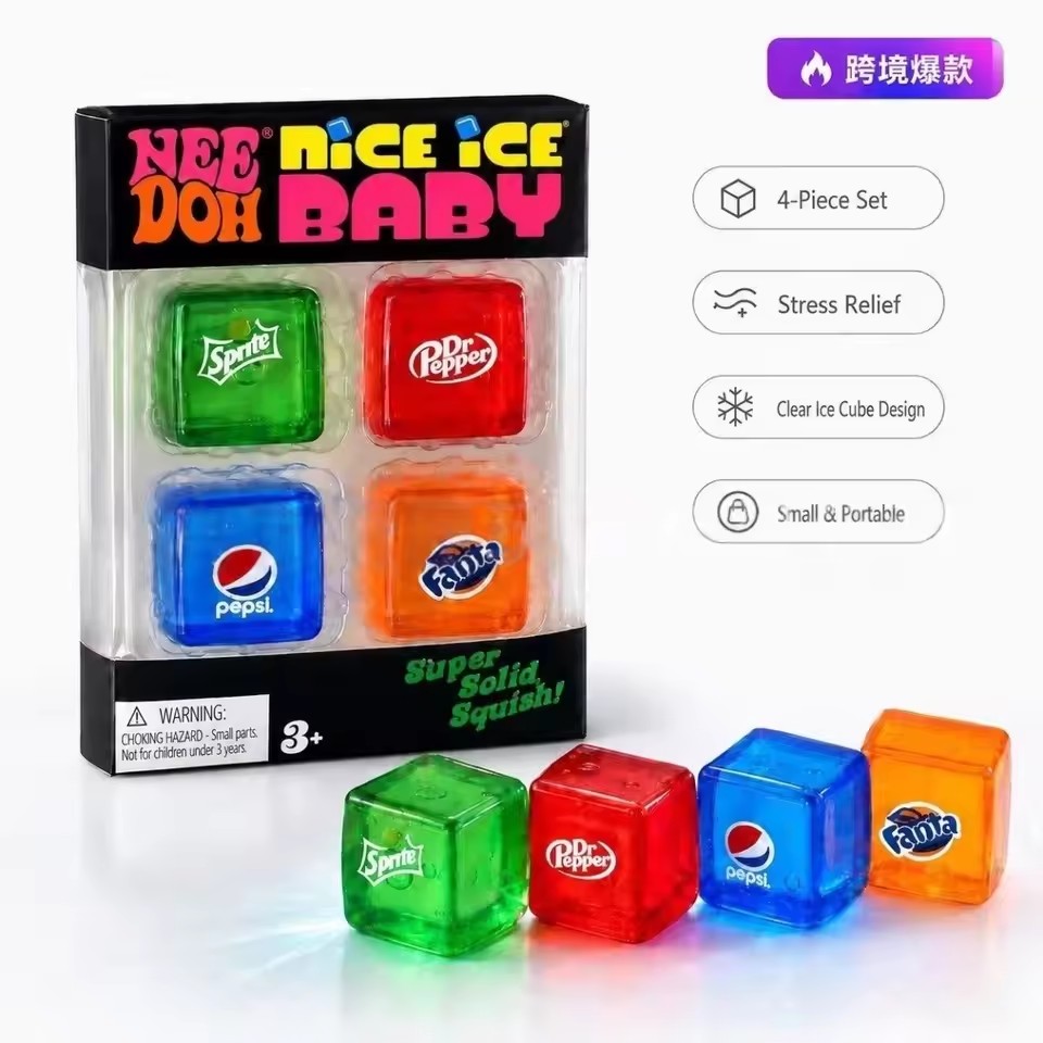 Needoh Mini Nice Ice Baby 4'lü - Fidget Cube Original incelemesi ve fiyatı