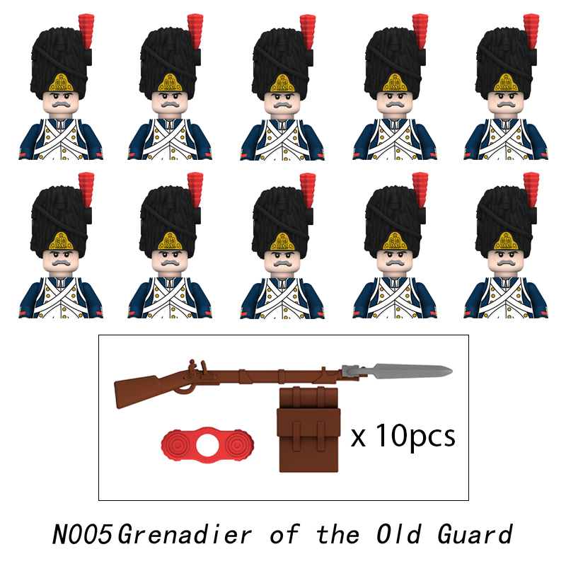 10 adet Napolyon Savaşları Ask - Lego Minifigure Holder incelemesi ve fiyatı