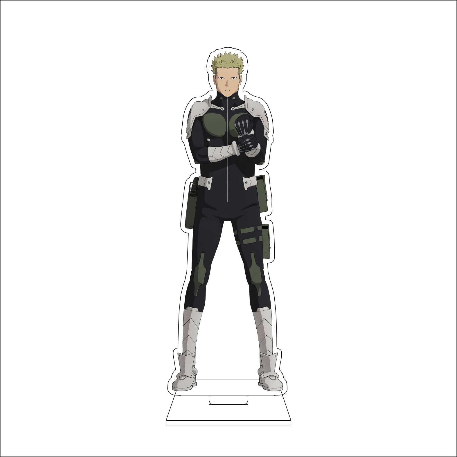 16 CM Anime Kaiju No.8 Cosplay - Figma Stand Set incelemesi ve fiyatı