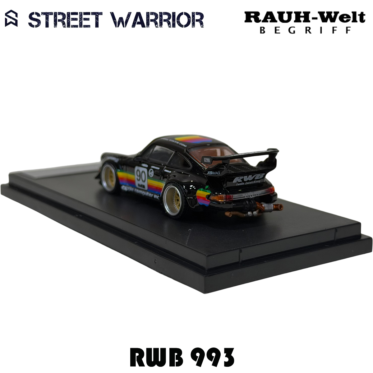 SW Stokta 1:64 RWB 993 Siyah A - Die Cast Car 1 64 incelemesi ve fiyatı